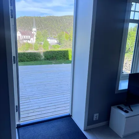 Newly Built, Bright Apartmán Skien